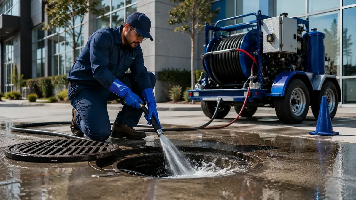 Commercial Hydro Jet Drain Cleaning in Livermore